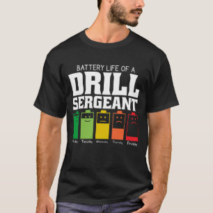 Camiseta Autonomia Da Bateria De Um Sargento-Piloto
