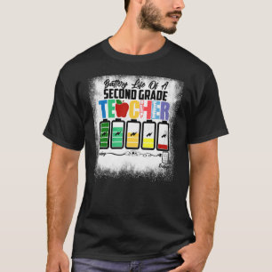 Camiseta Autonomia Da Bateria De Um Segundo Professor De Ní