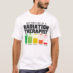 Camiseta Autonomia Da Bateria De Um Terapista De Radiação
