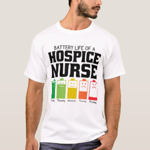 Camiseta Autonomia Da Bateria De Uma Enfermeira Do Hospital