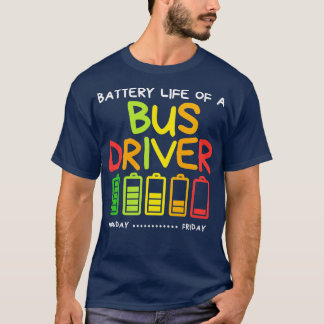 Camiseta Autonomia Engraçada Da Bateria Do Driver De Barram