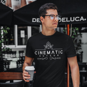 Camiseta Autor Cinemático - Criador de Filmagem Elite