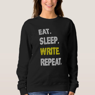 Camiseta Autor Escritor Come Sono Escreva Repetir Jornalist