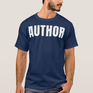 Camiseta Autor Funny Job Profissão De Aniversário Id De Pre