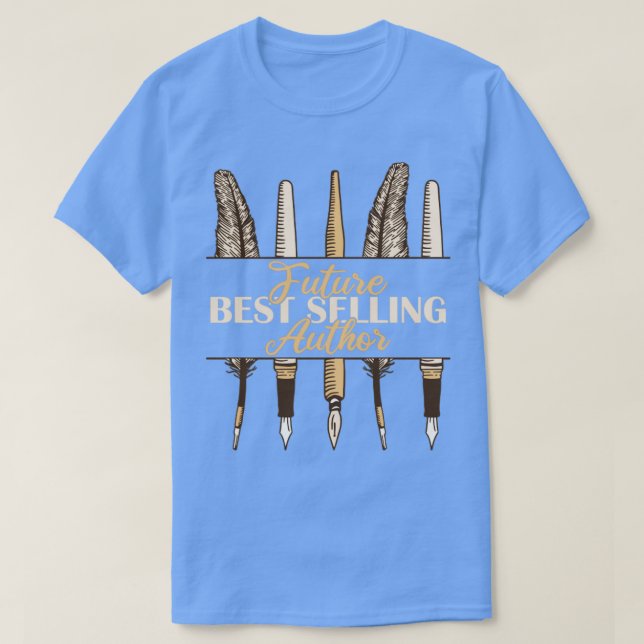 Camiseta Autor Futuro de Melhor Venda (Frente do Design)