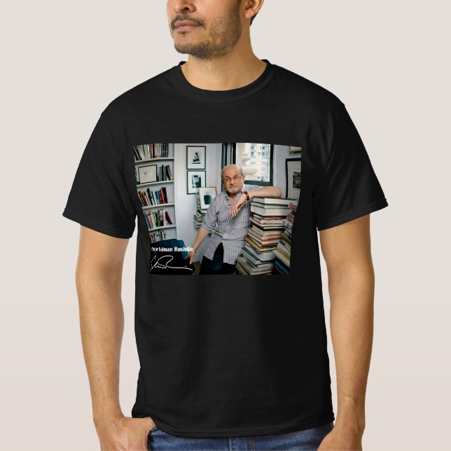 Camiseta Autor salman rushdie (Frente)
