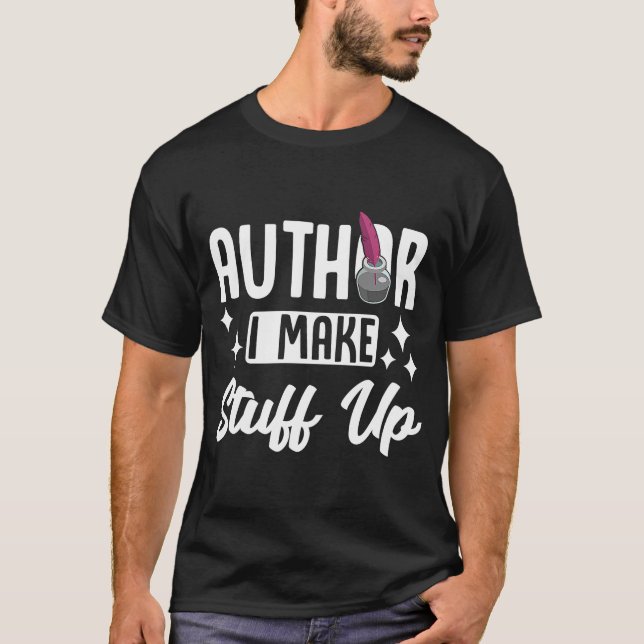 Camiseta Autores do Gravador de Livros de Autores Publicado (Frente)