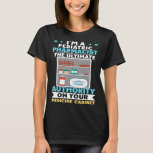 Camiseta Autoridade Farmacêutica Pediátrica Medicamento