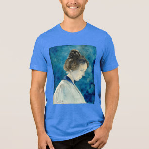 Camiseta Autorretrato de Hilma af Klint em Perfil Arte