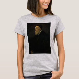 Camiseta Autorretrato de Ticiano, Arte Renascentista Antigo