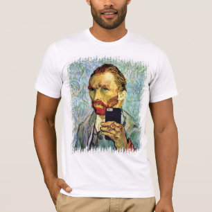 Camiseta Autorretrato de Vincent Van Gogh com Selfie no Cel