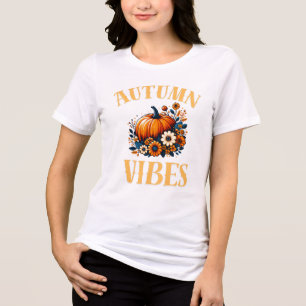 Camiseta Autumn Aestic Halloween Pumpkin & Floween Art