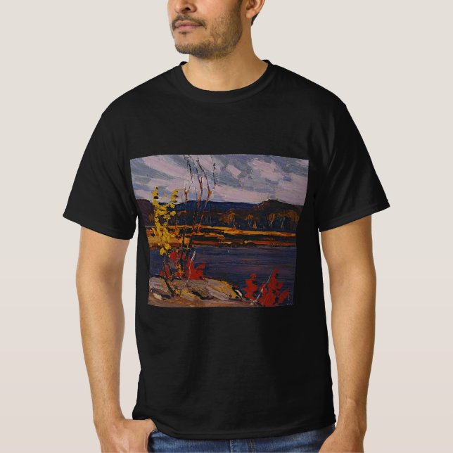 Camiseta Autumn Algonquin Park (1916) Trabalho de arte por  (Frente)