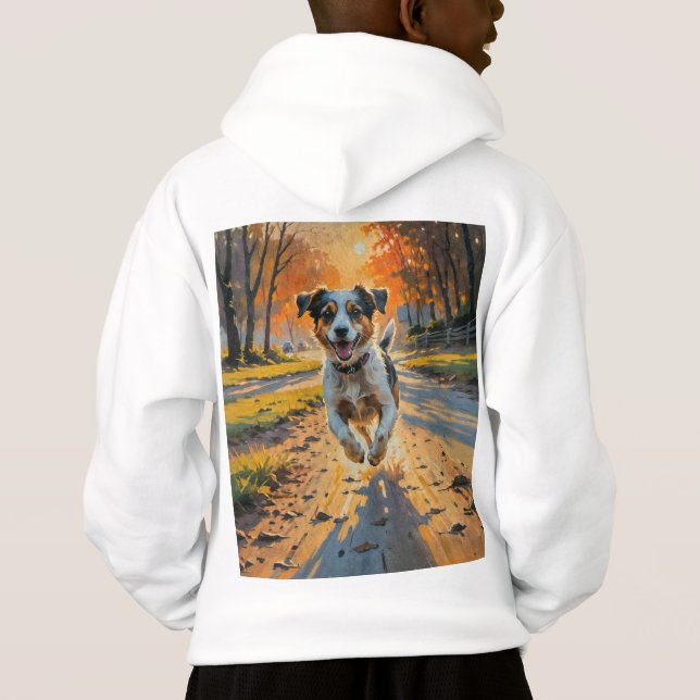 Camiseta Autumn Bliss Dog (Verso)