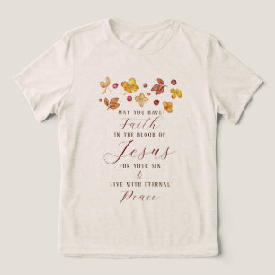 Camiseta Autumn Christian Faith