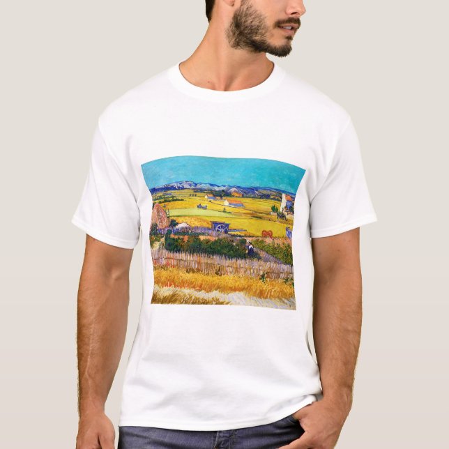 Camiseta Autumn Countryside, Van Gogh (Frente)