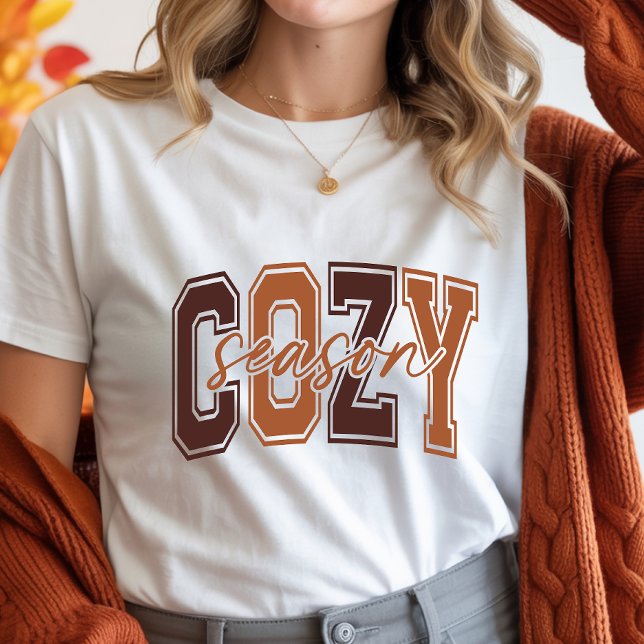 Camiseta Autumn Cozy Season (Criador carregado)