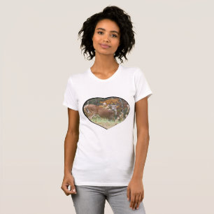 Camiseta Autumn Deer no lago Arrohouad GA