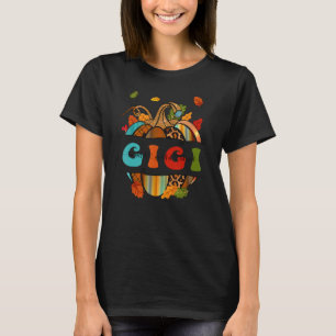 Camiseta Autumn Fall Outfit Gigi Graças a Deus Abençoado