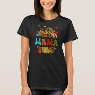 Camiseta Autumn Fall Outfit Mama Graças a Deus Abençoado