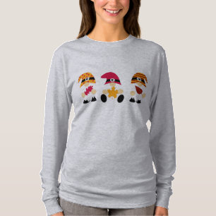 Camiseta Autumn Gnomo Trio