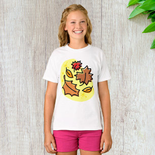 Camiseta Autumn Leaves Caem Coloridos Arte Sazonal Folha