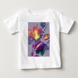 Camiseta Autumn Leaves em Lilac