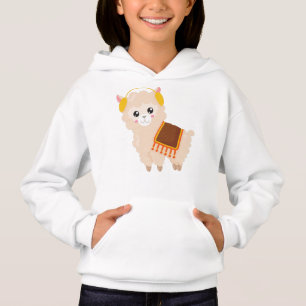 Camiseta Autumn Llama, Cute Llama, Cute Alpaca, Ear Muff