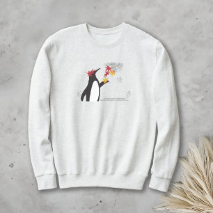 Camiseta Autumn Mapeaves e Penguin Engraçado