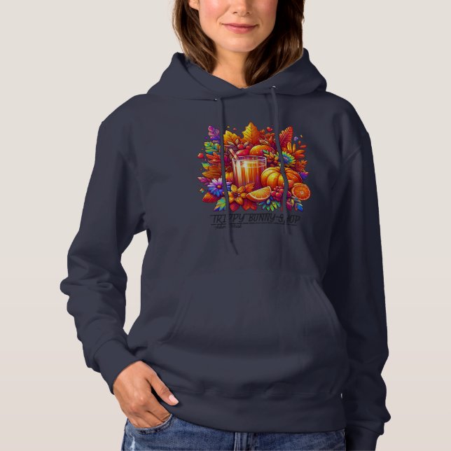 Camiseta Autumn Mood: Happy Season / Hoodie Abstract #1 (Frente)