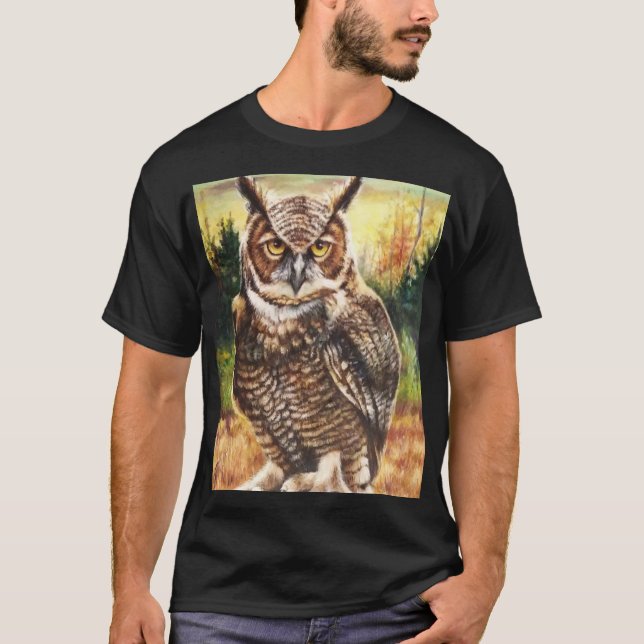 Camiseta Autumn Owl (Frente)