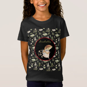 Camiseta Autumn Raccoon Personaliza Texto e Cor