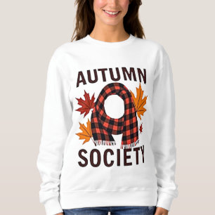 Camiseta Autumn Society - Preenchimento Personalizado da Xa