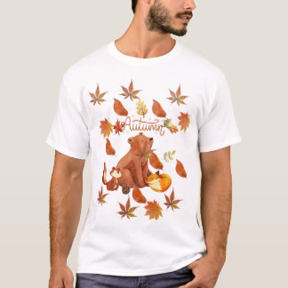 Camiseta Autumn State of Mind Bear & Deixa T Shirt