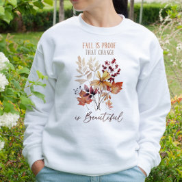 CAMISETA AUTUMN THEMN FALL É A PROVA DE QUE A MUDANÇA É BEL