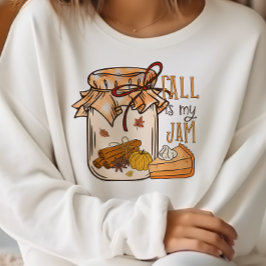 CAMISETA AUTUMN THEMN THEMING ENTERNY FALL É MEU JAM