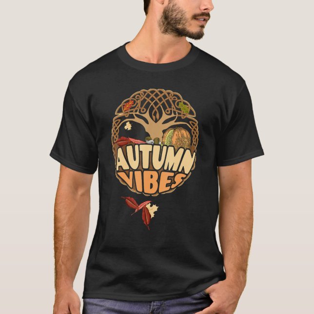Camiseta Autumn Vibes (Frente)