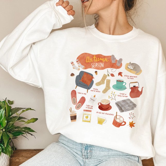 Camiseta Autumn Vibes (Criador carregado)