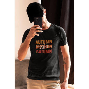 Camiseta Autumn Vibes Cozy Fall Design