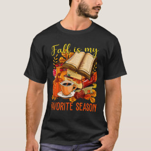 Camiseta Autumn Vibes Lover Deixa As Mulheres Cair A Meu Fa