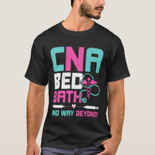 Camiseta Auxiliar de Enfermagem Certificado CNA Banho na Ca