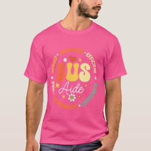 Camiseta Auxiliar de ônibus Groovy Motorista Esquadrão de V
