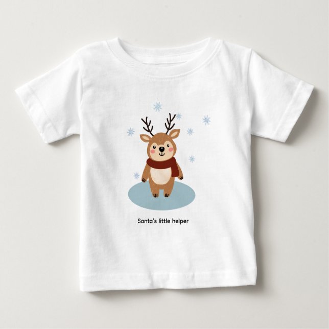 Camiseta Auxiliar de papais noeis (Frente)