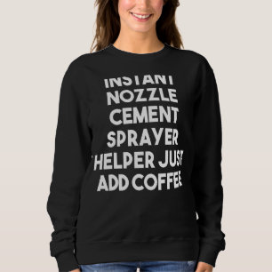 Camiseta Auxiliar de Pulverização de Cimento de Bocal Insta