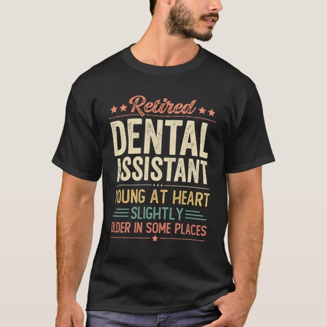 Camiseta Auxiliar Dentário Aposentado (Frente)