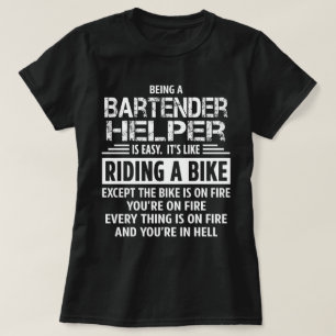 Camiseta Auxiliar do Barman