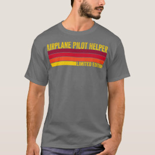 Camiseta Auxiliar Piloto de Avião