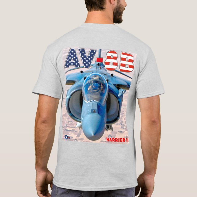 CAMISETA AV-8B HARRIER II (Verso)
