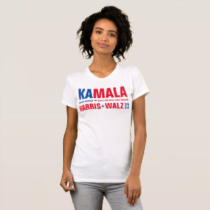 Camiseta Av. KAMALA-Karmic Faz com que a América volte a am