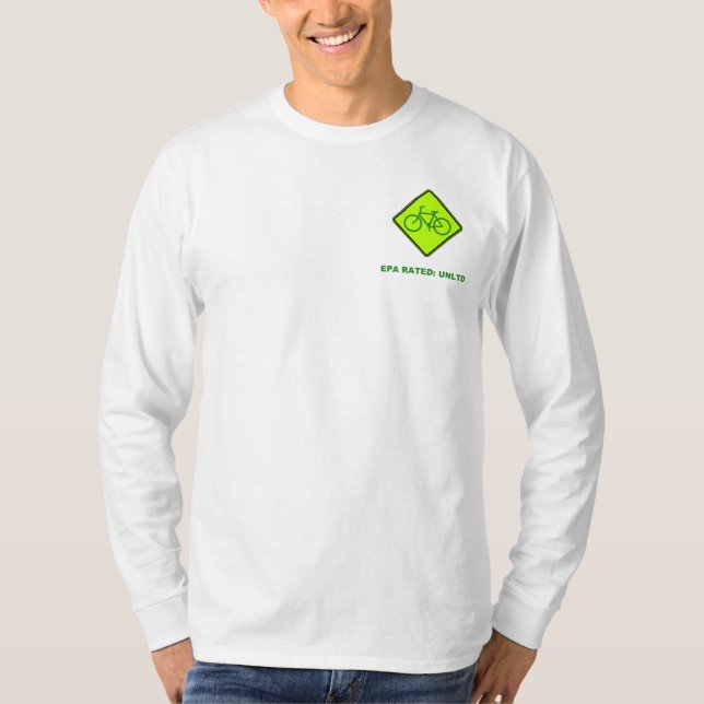 Camiseta Avaliação da bicicleta EPA (Frente)